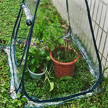 

Mini Garden House Planting Cover Portable Folding PVC Warm Room Greenhouse Waterproof Protect Flower Plants Cover