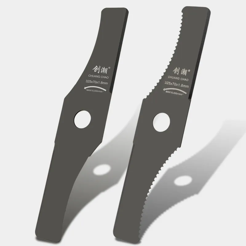 

Durable Arc Brush Cutter Blade Trimmer Metal Blades Trimmer Head 65Mn Garden Grass Trimmer Head for Lawn Mower Bonsai tools