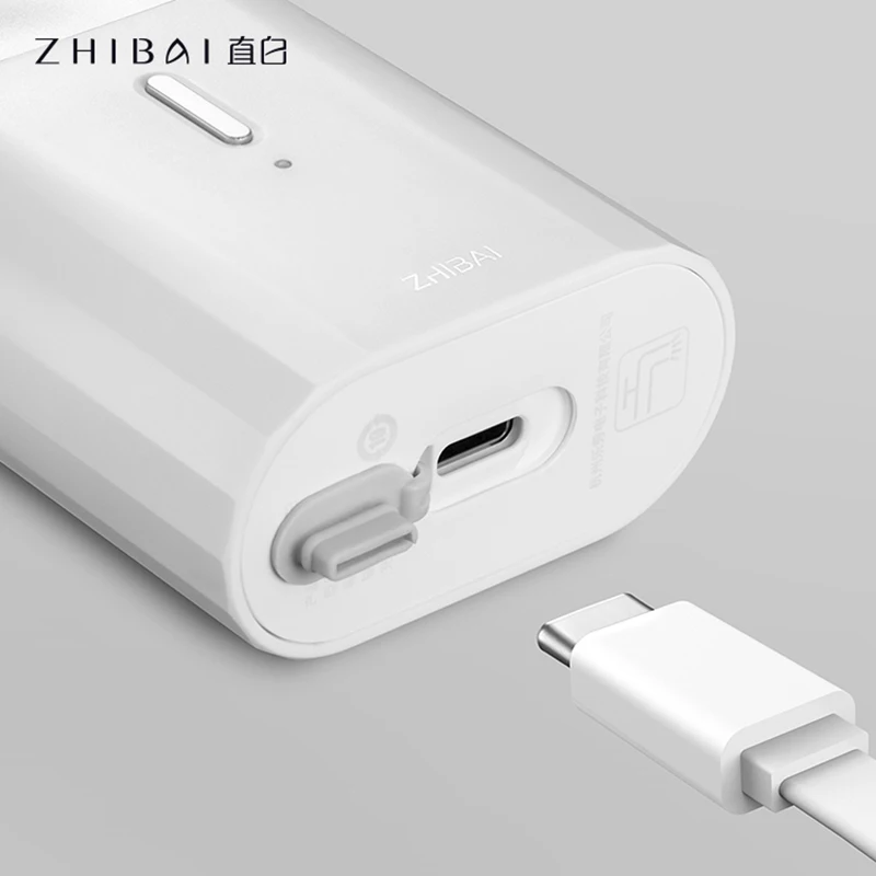 Портативная Мужская мини электробритва ZHIBAI бритва с USB зарядкой IPX7 мужской