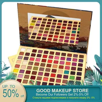 

88 Colors Pressed Glitter Eyeshadow Palette Cosmetic Waterproof Long-Lasting Eye Pearlescent Matte Pigment Palette Maquillage