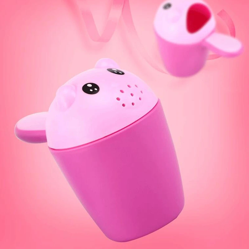 Портативный детский коврик для ванной и ванны с мультяшным рисунком, безопасная подушка для ванной, Мягкий Нескользящий Коврик для ванной - Цвет: pink cup