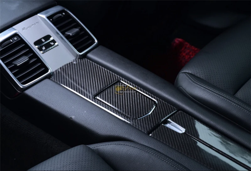 011-Free shipping 14pcsset car interior accessories for porsche panamera accessories door inside decoration trims