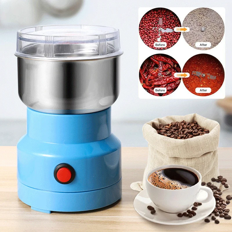 Electric Food Chopper Processor Mixer Blender Pepper Garlic Seasoning