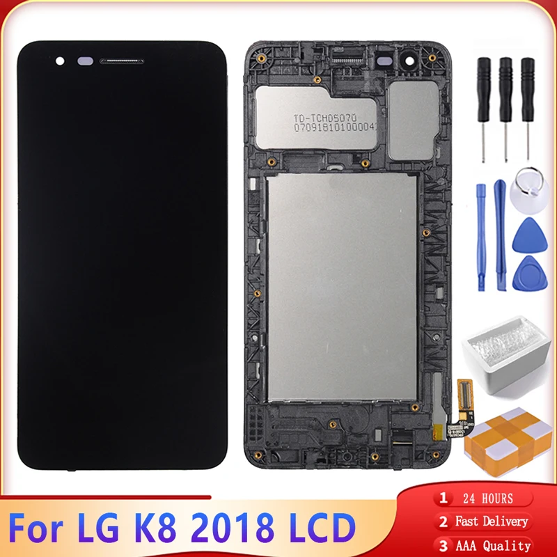 5 0 &quotдля LG K8 2018 Aristo 2 ЖК-дисплей Дисплей кодирующий преобразователь сенсорного