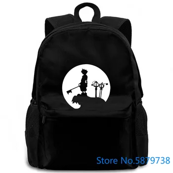 

Kingdom Hearts Sora Moon Final Fantasy 7 Vii Classic Video Game New Simple -d women men backpack laptop travel school adult