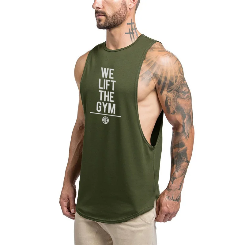 Mens Casual Loose Fitness Tank Tops For 