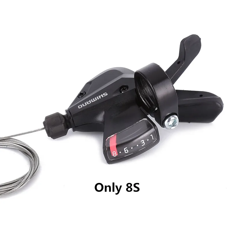Only 8S SHIMANO ALTUS SL-M310 относится к горному велосипеду 3 S/7 S/8 S скорость Сплит циферблат передача черный - Цвет: Only 8S