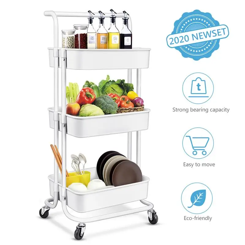 3 яруса кружевных органайзер для хранения стойки подвижных Кухня Ванная комната