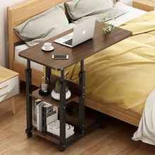 Table de chevet multifonctionnelle pour chambre à coucher, table simple d'ordinateur, pour la maison, chambre à coucher, meuble de levage