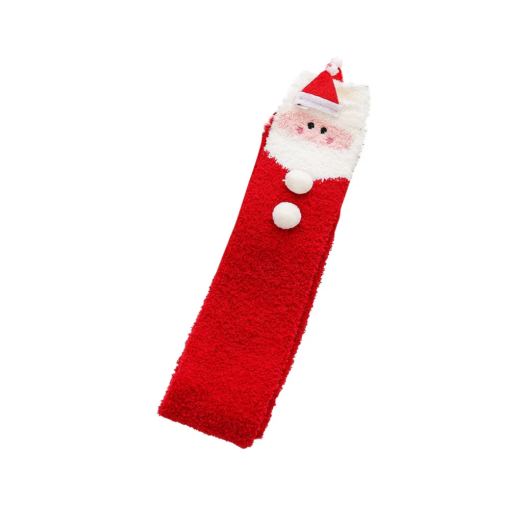 Мода для взрослых с милым котом В Стиле Лолита женские, унисекс носки Повседневное с рождественским принтом колготки гетры, гетры Для женщин s гольфы - Цвет: Red