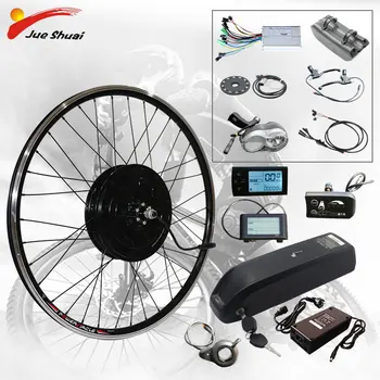 

36V 500W Electric Bike Conversion Kit with 21AH Lithium Battery 20''24''26''700C Front Motor Wheel kit bicicleta electrica ebike