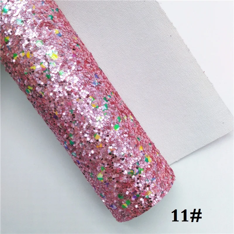 Блестящая искусственная кожа размером А4 21X29 см, плотная блестящая кожа, искусственная ткань из искусственной кожи, винил для бантов, GM616A - Цвет: 11