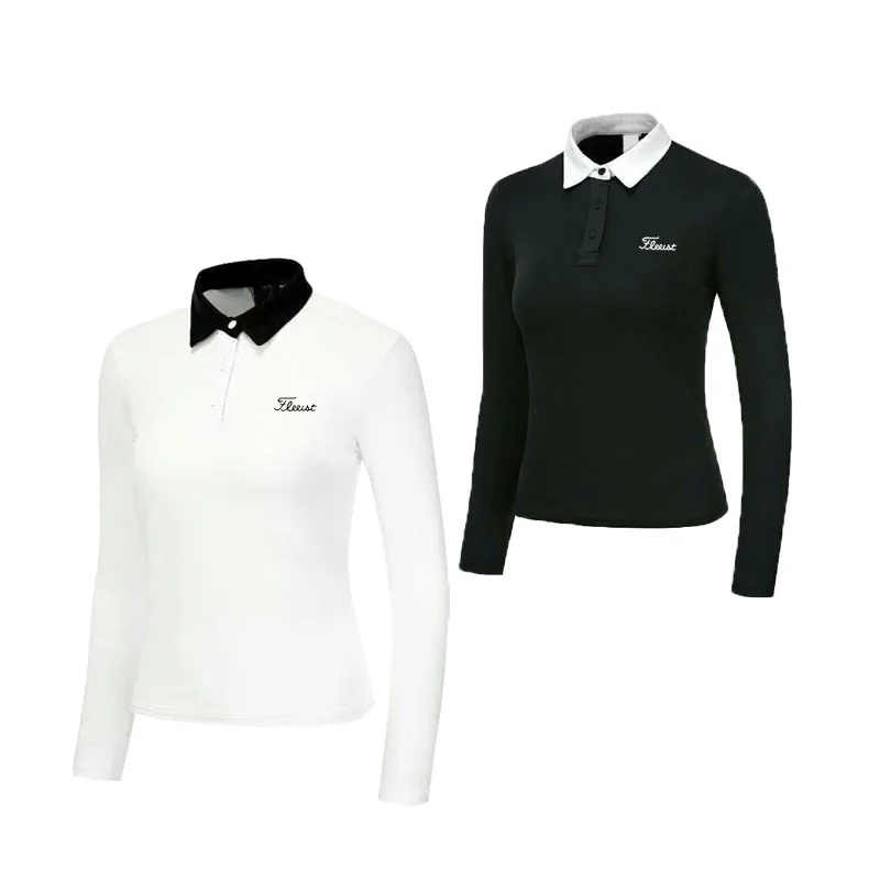 Golf Clothing Ladies Golf Wear T shirt Lidies Long Sleeve Polyester