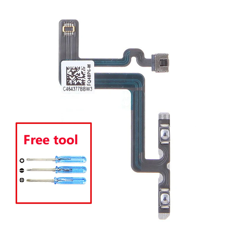 Switch ON OFF Lock Power Volume Mute Button Flex Cable For iPhone 6 Plus Ribbon High Quality Replacement Parts | Мобильные телефоны