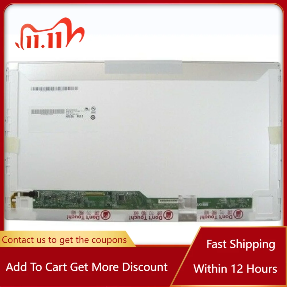 

14 Inch HB140WX1-100 Fit HB140WX1 100 EDP 40PIN HD 1366*768 LCD Screen Laptop Replacement Display Panel