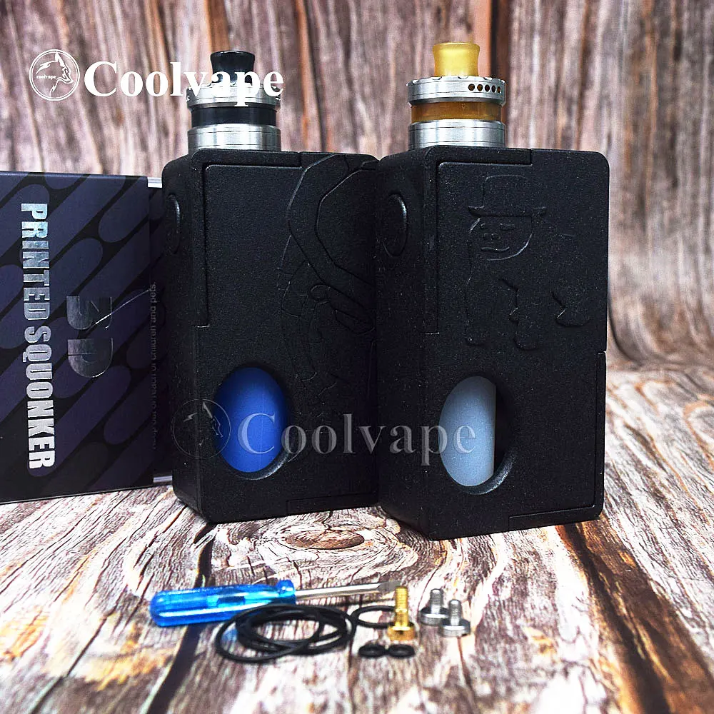 Coolvape LA Dripper RDA с механическим сквонк боксмодом 13 мл силиконовая бутылка