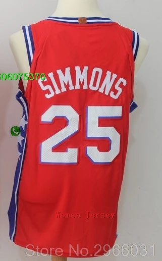 for Women A+++ Philadelphia качество для женщин и взрослых#25 Бен Симмонс 21 Joel Embiid 20 Markelle Fultz Джерси - Цвет: for Women