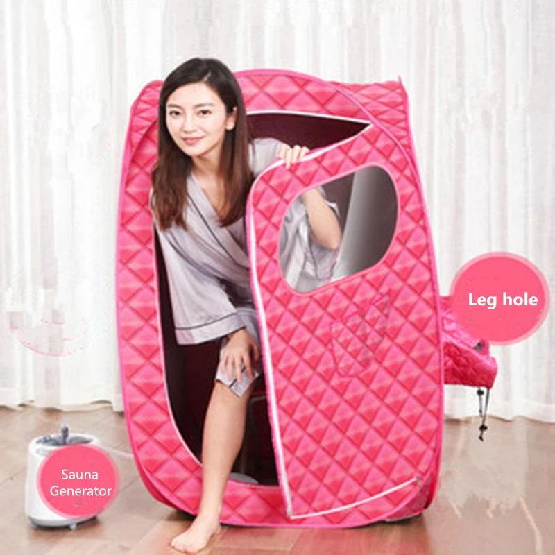 Sauna Generator For Sauna SPA larger Tent Portable STEAM BATH Lose Weight Detox Therapy Steam Fold
