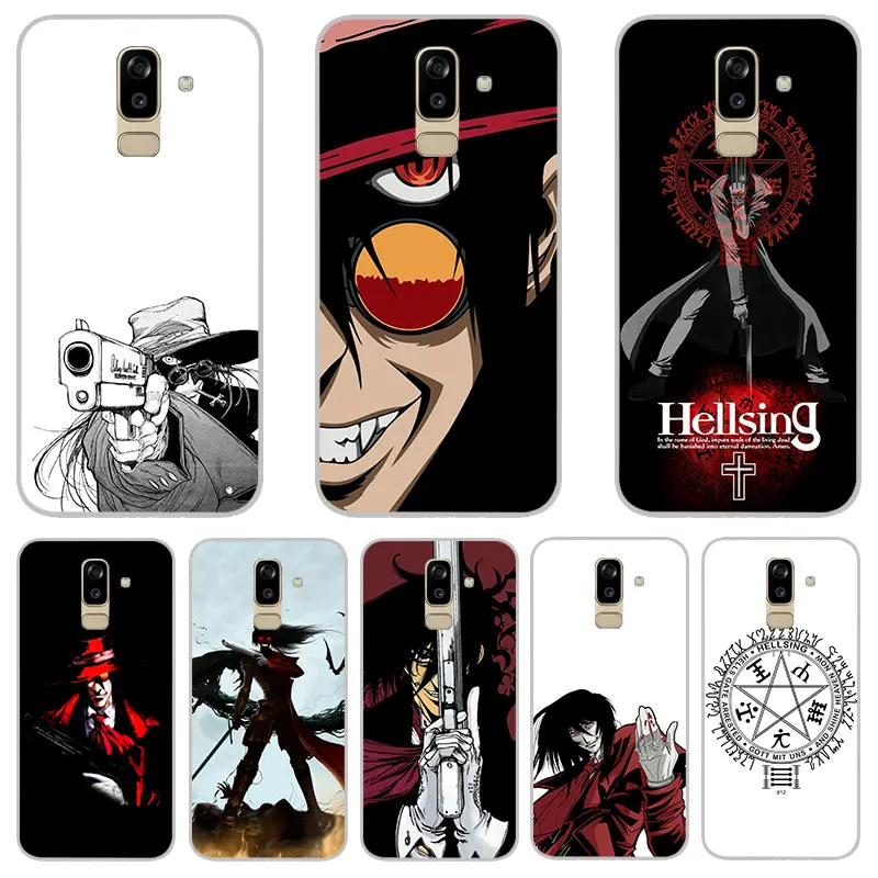 Аниме Hellsing матовый Силиконовый чехол для Samsung Galaxy J3 J5 J7 A3 A5 A7 2016 2017 телефона из ТПУ