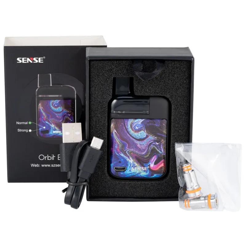 Sense Orbit Baby Pod система Vape Kit 460 мАч встроенный аккумулятор 2 мл емкость с дополнительной катушкой Vs Sense Orbit TF Pod система