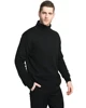 Men's Merino Wool Base Layer Shirt Sweaters 100% Merino Wool Lightweight Turtle Neck Sweater Knitted Pullovver For Men Keep Warm 3