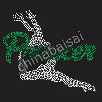 

A person with a prancing back Rhinestone Transfer Motif Designs