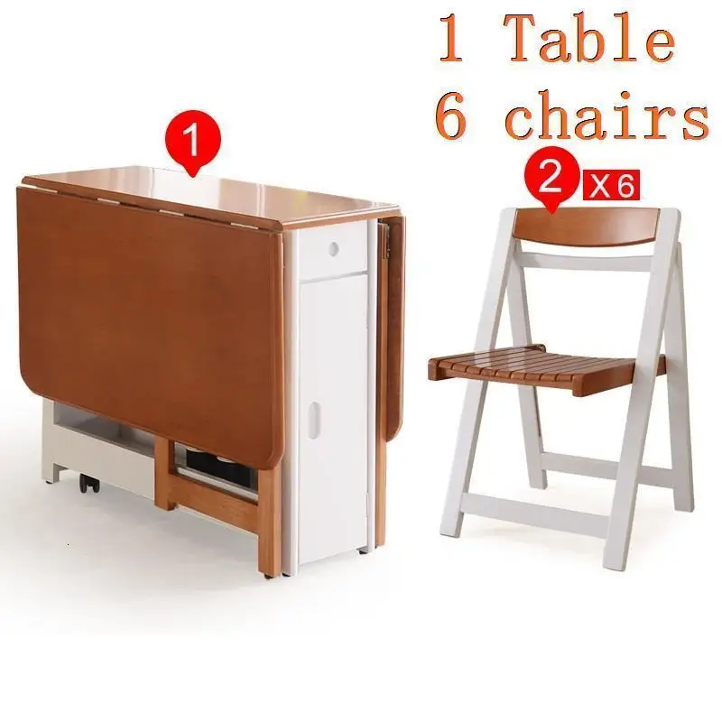 Version Q Makan Comedores Mueble Tafel Escrivaninha Tavolo Pliante потертый шик деревянный складной Меса табло стол бюро обеденный стол - Цвет: Version Q