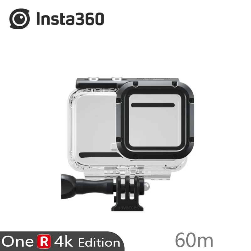 Оригинальный водонепроницаемый чехол для камеры Insta360 ONE R 4k с широкоугольным