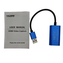 Capture vidéo Portable HD 1080P Compatible HDMI, USB 3.0, pour caméra de jeu PC, enregistrement en direct