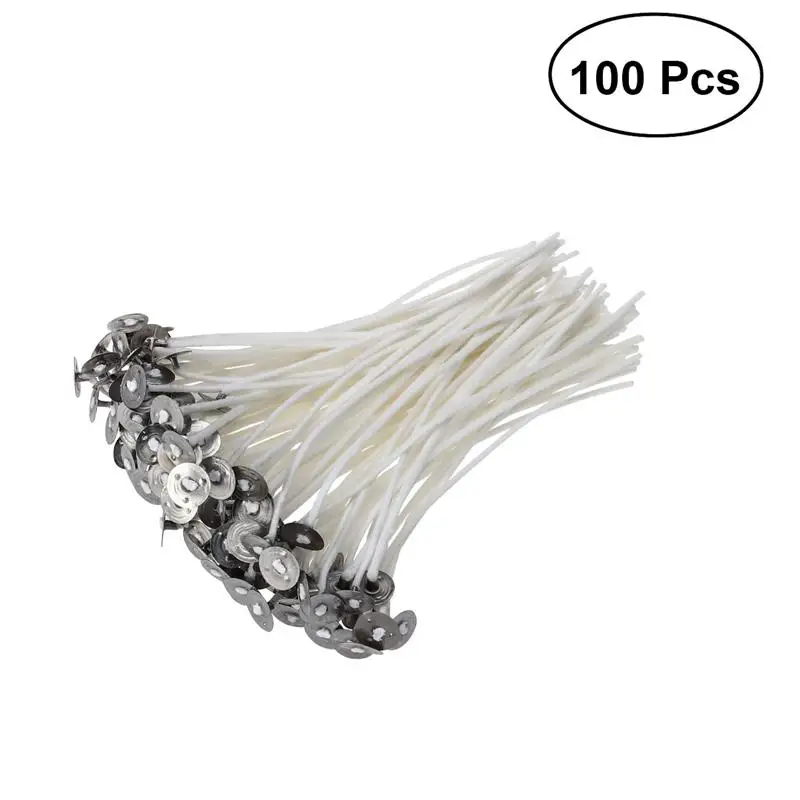 100 шт. хлопковый сердечник со шнурками для свечей самостоятельного изготовления