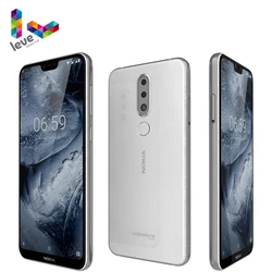 Разблокированный смартфон Nokia 6,1 Plus, Nokia X6, Android, 4G, телефон с экраном диагональю 5,8 дюйма FHD +, 4 Гб ОЗУ, 64 Гб ПЗУ, восьмиядерным процессором Snapdragon ...