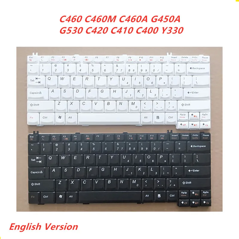 Ноутбук Английский Клавиатура для ноутбука LENOVO C460 C460M C460A G450A G530 C420 C410 C400 Y330