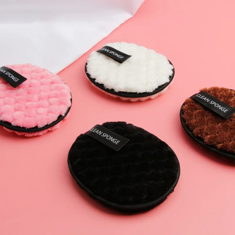 

Soft Microfiber Makeup Remover Towel Face Cleaner Plush Puff Reusable Cleansing Cloth Pads Foundation Face Skin Care Tools Z1
