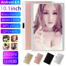 

Unlocked Tablet PC Free keyboard Google Play WPS Office 8800mAh 13MP Camera 10 Core 512G ROM Pad 10 inch Tablet android
