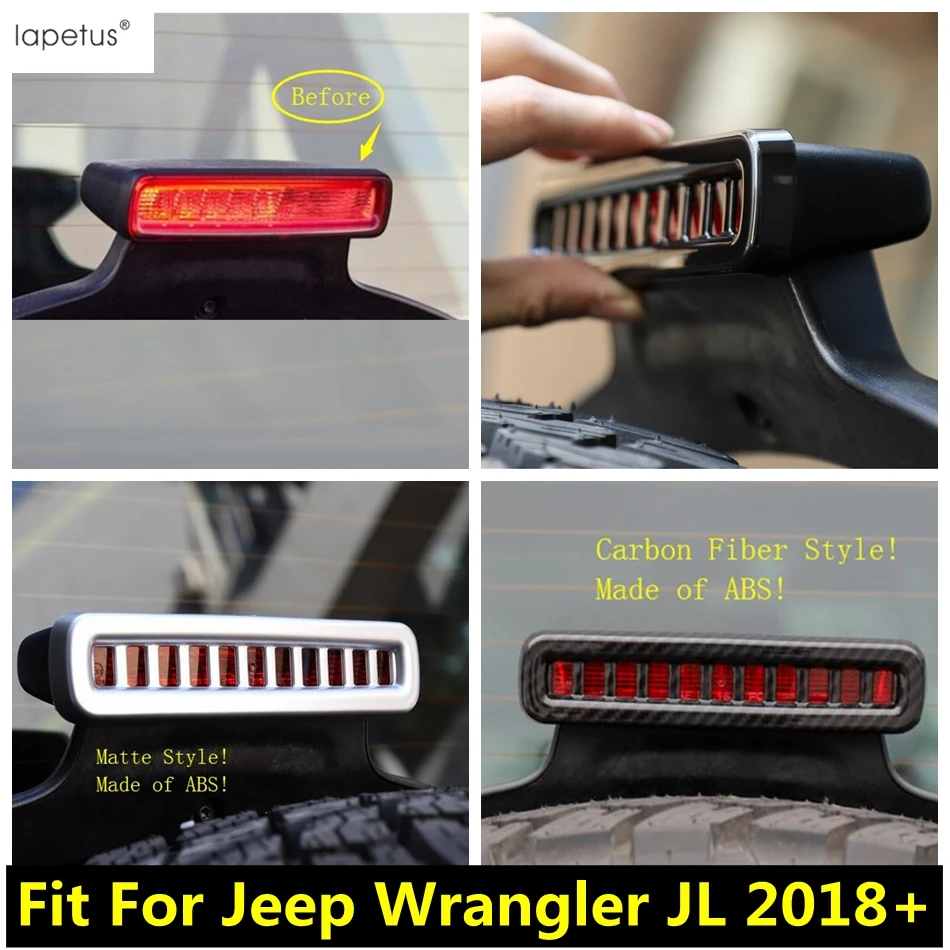 Аксессуары Lapetus для Jeep Wrangler JL 2018 2019 2020 ABS задний хвост стоп сигналы стояночные огни