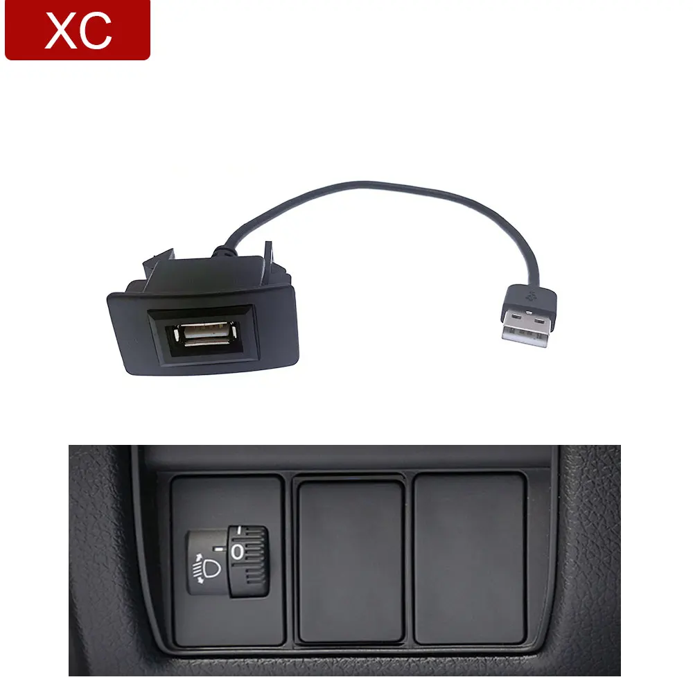 Cavo Usb Per Auto Per Honda )Civic Crv Fit Jazz City Accord Line Prolunga Cavo Adattatore Interfaccia Usb Trasferimento Dati Carica