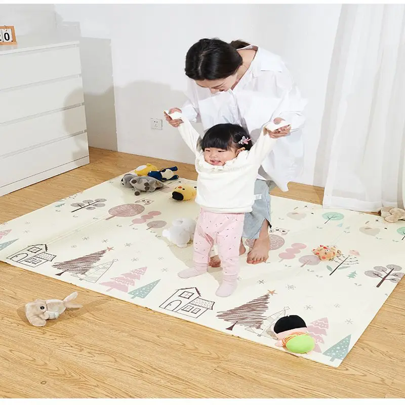 

Play Mat Baby Playmat Xpe Puzzle Mat Children's Mat Baby Room Rug Crawling Pad Foldable Mat Baby Carpet