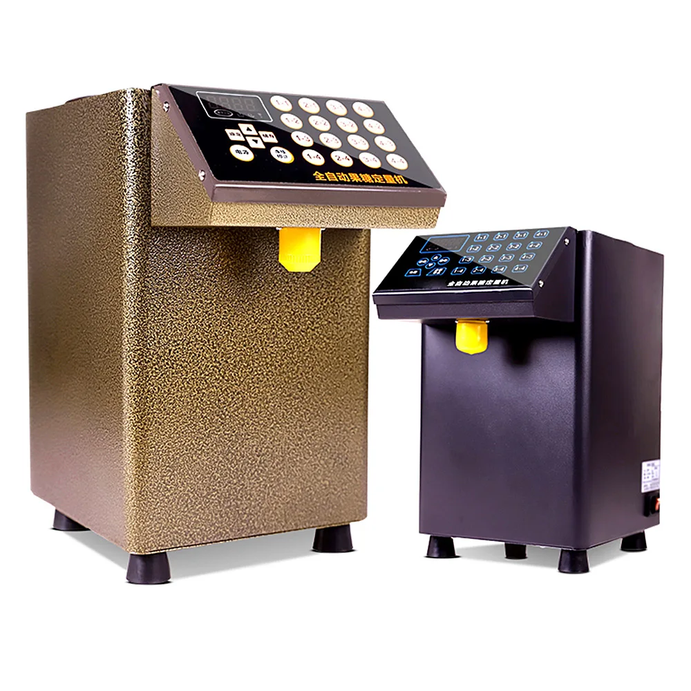 

Fructose Quantitative Machine Commercial Fructose Quantitation Milk Coffee Tea Shop Full Set Automatic Fructose Meter 16 Grid