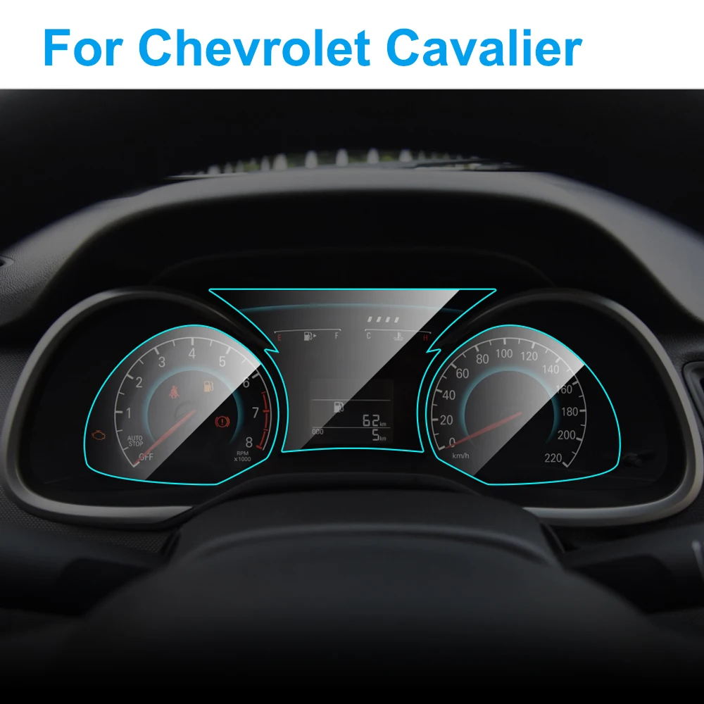 

Car Instrument Panel Screen Protector for Chevrolet Cavalier Interior Dashboard Membrane Screen Protective TPU Film Auto Access