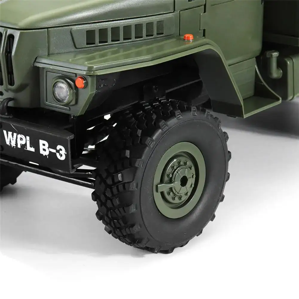 WPL B36KM Урал металлическая Версия несобранный комплект 1/16 6WD Радиоуправляемый