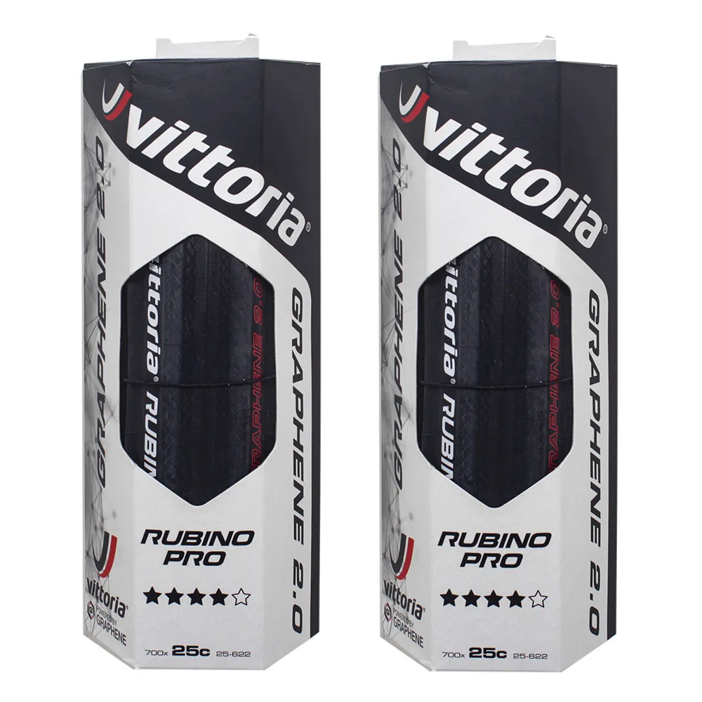 Rubino 1 Pair 25C Vittoria Rubino Pro G2.0 Graphite Racing 2,0 700x25C Складные шины с 2 свободными внутренними трубками-пара - Цвет: Rubino 1 Pair 25C