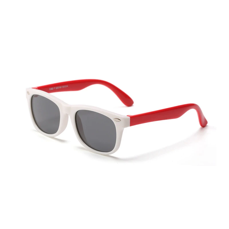 Детские очки, детские солнцезащитные очки с рамкой для малышей, UV400, корейские уличные популярные поляризованные солнцезащитные очки