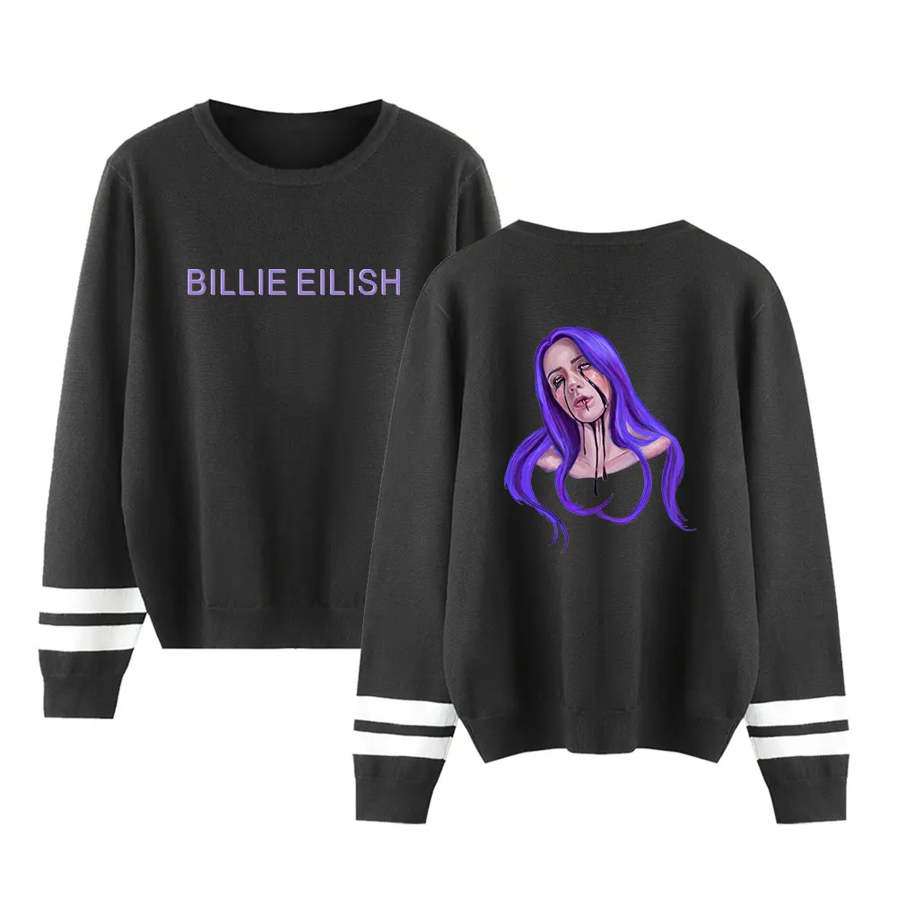 Специальная распродажа, Брендовые мужские и женские вязаные свитера Billie Eilish, весенне-осенние мягкие свитеры, пуловеры, мужская и женская