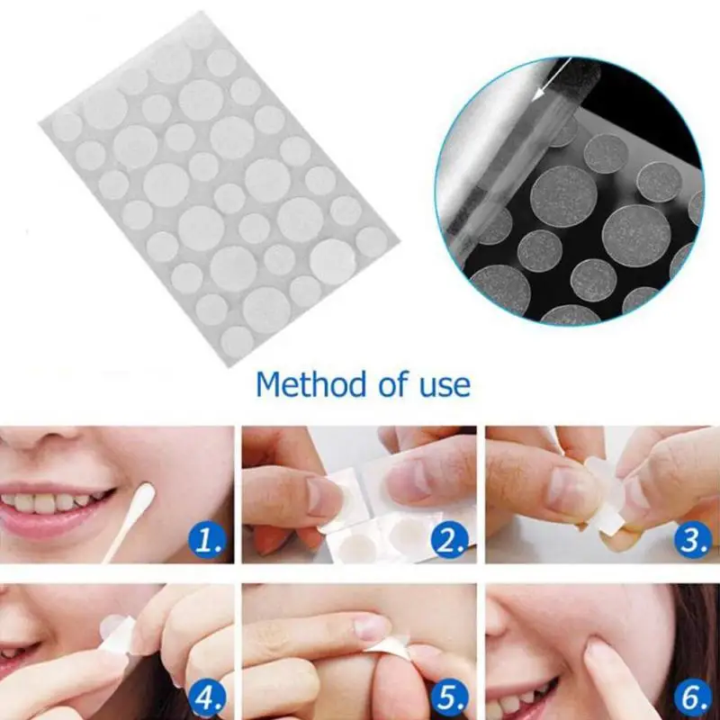 36pcs Hydrocolloid Acne Invisible Pimple Master Patch Acne Patch Set Treatment Acne Stickers Acne Remover Facial Care Tool TSLM1