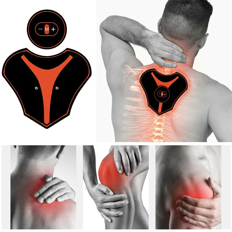 Вибрационный массажер для шеи и спины ABS мышечный Стимулятор терапия давление боль снимает массаж шеи шиацу здоровье