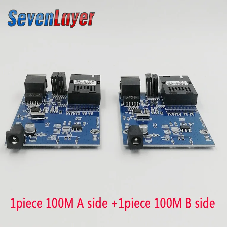 Медиаконвертер оптоволоконный к rj45 UTP 10/100M 1310/1550 волоконно ethernet коммутационное