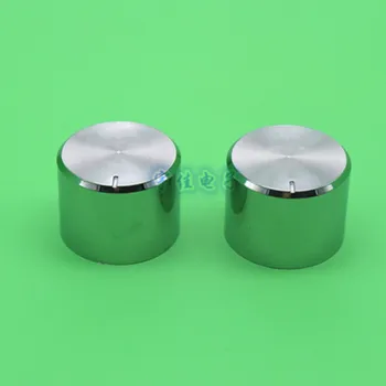 

5 Piece 23 * 17.4mm silver plated plastic knob potentiometer knob flower shaft inner hole 6mm