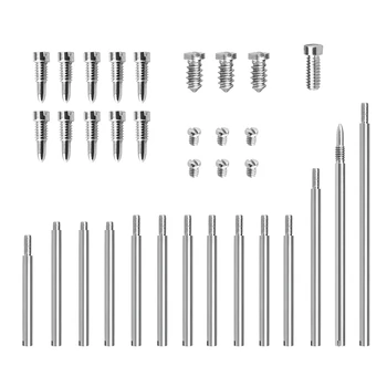 

Dropship-34Pcs/Set Clarinet Repair Parts Screws + Clarinet Shaft Rod Kit DIY Tool Woodwind Instrument Accessories