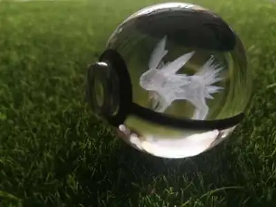 31 50 мм 3D «Pokemon Go», с украшением в виде кристаллов с круглыми пуговицами сотового питание светодиодный ночной Светильник магический шар для детей рождественские подарки - Цвет: 31