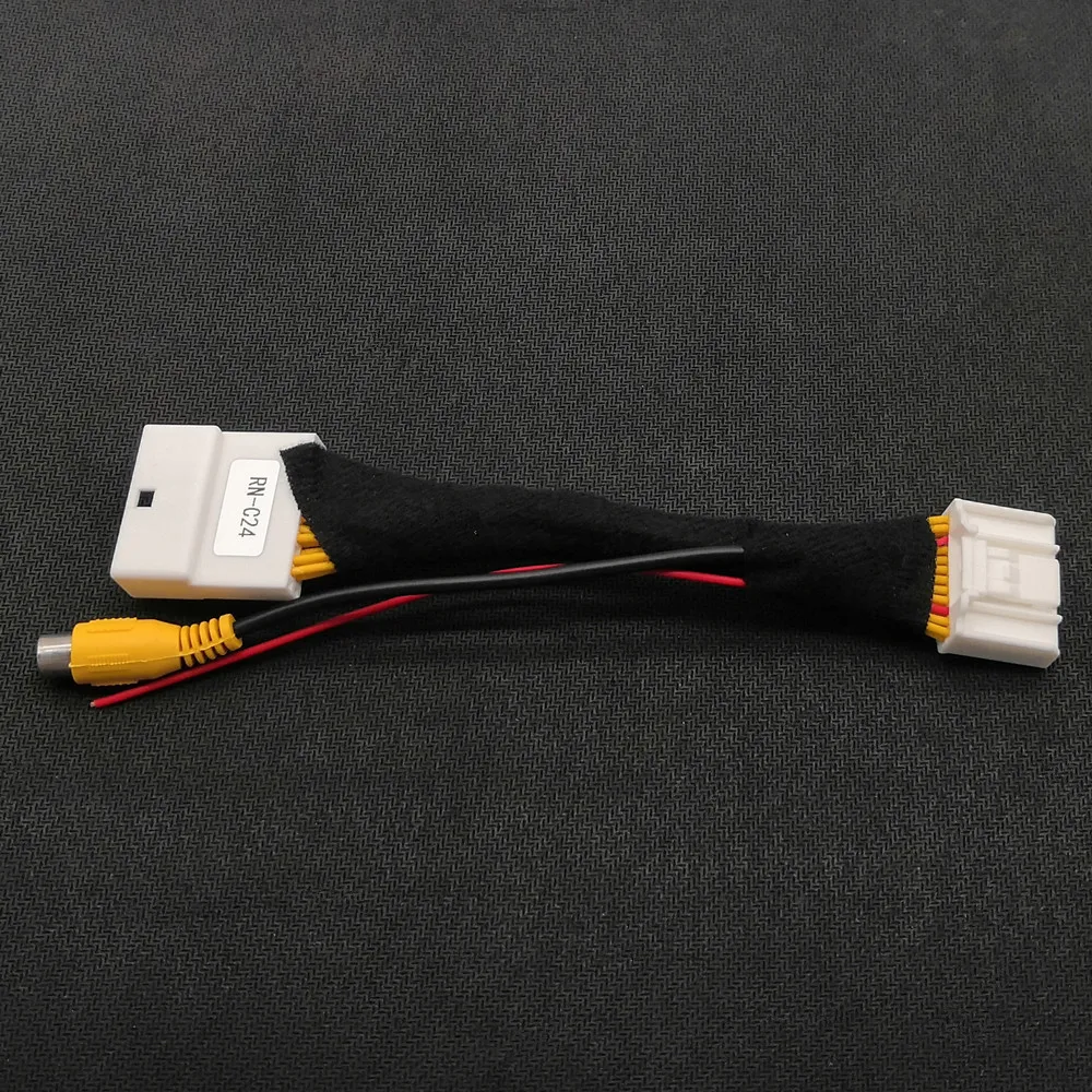 24Pin оригинальный видео вход переключатель обратная камера RCA адаптер кабель для